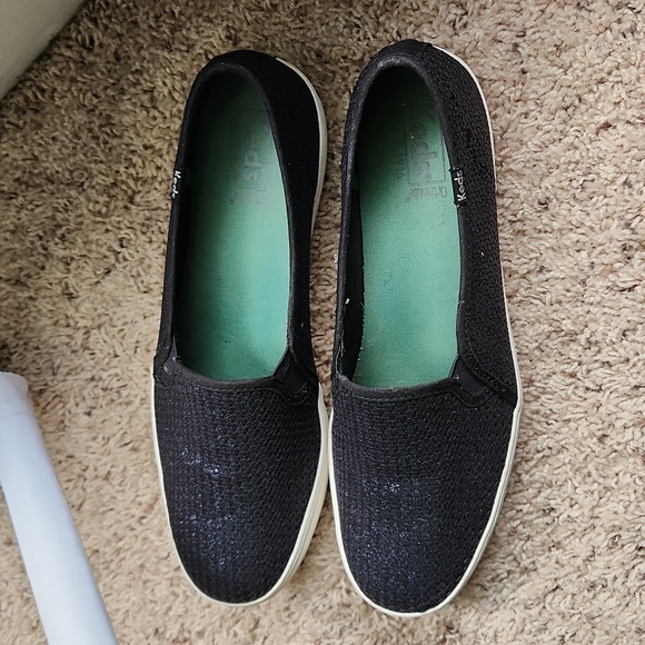 Keds Triple Decker Platform Midnight Blue Shoes Like New! Size 10 - Picture 4 of 6